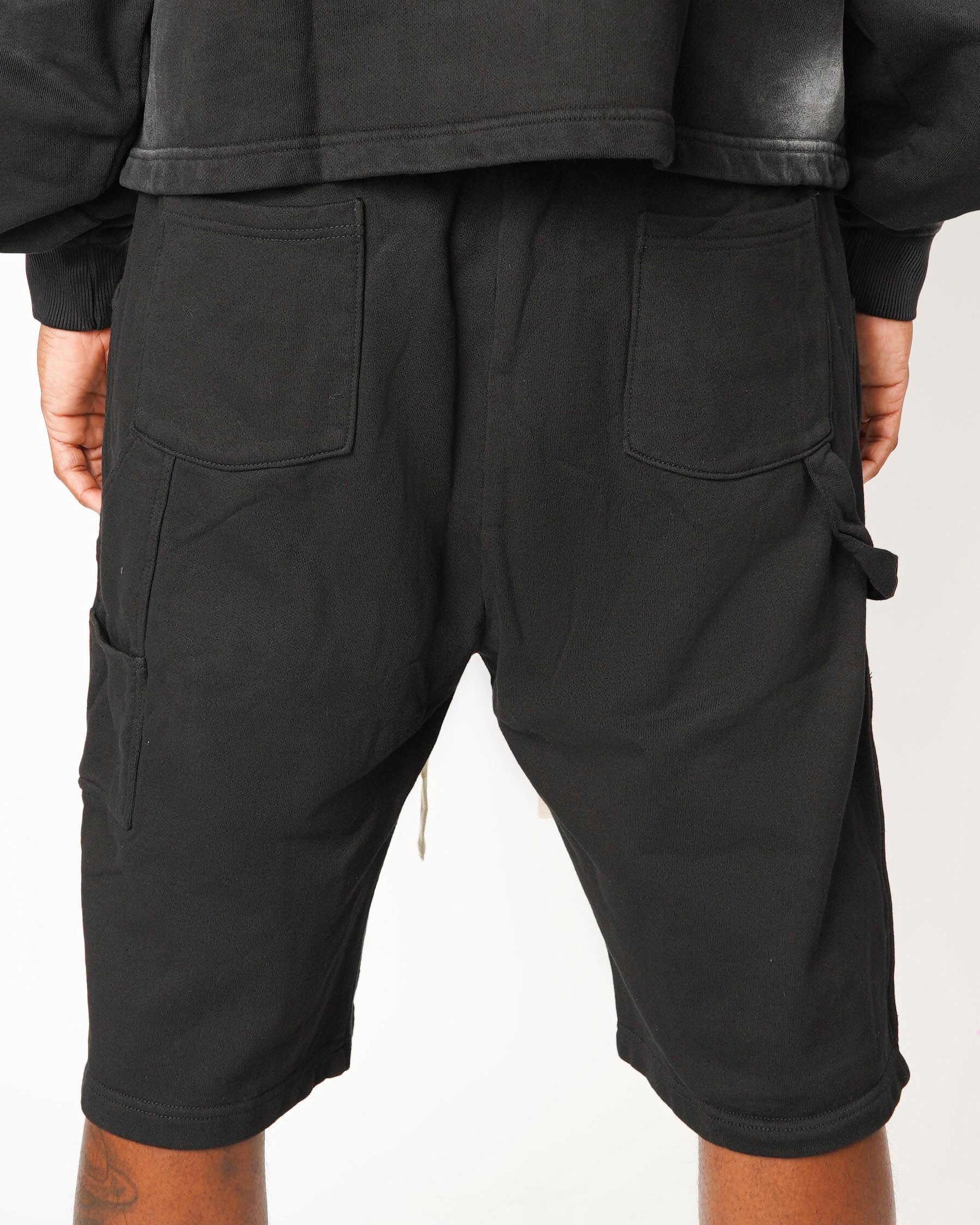 Carpenter Sweatshorts - Black