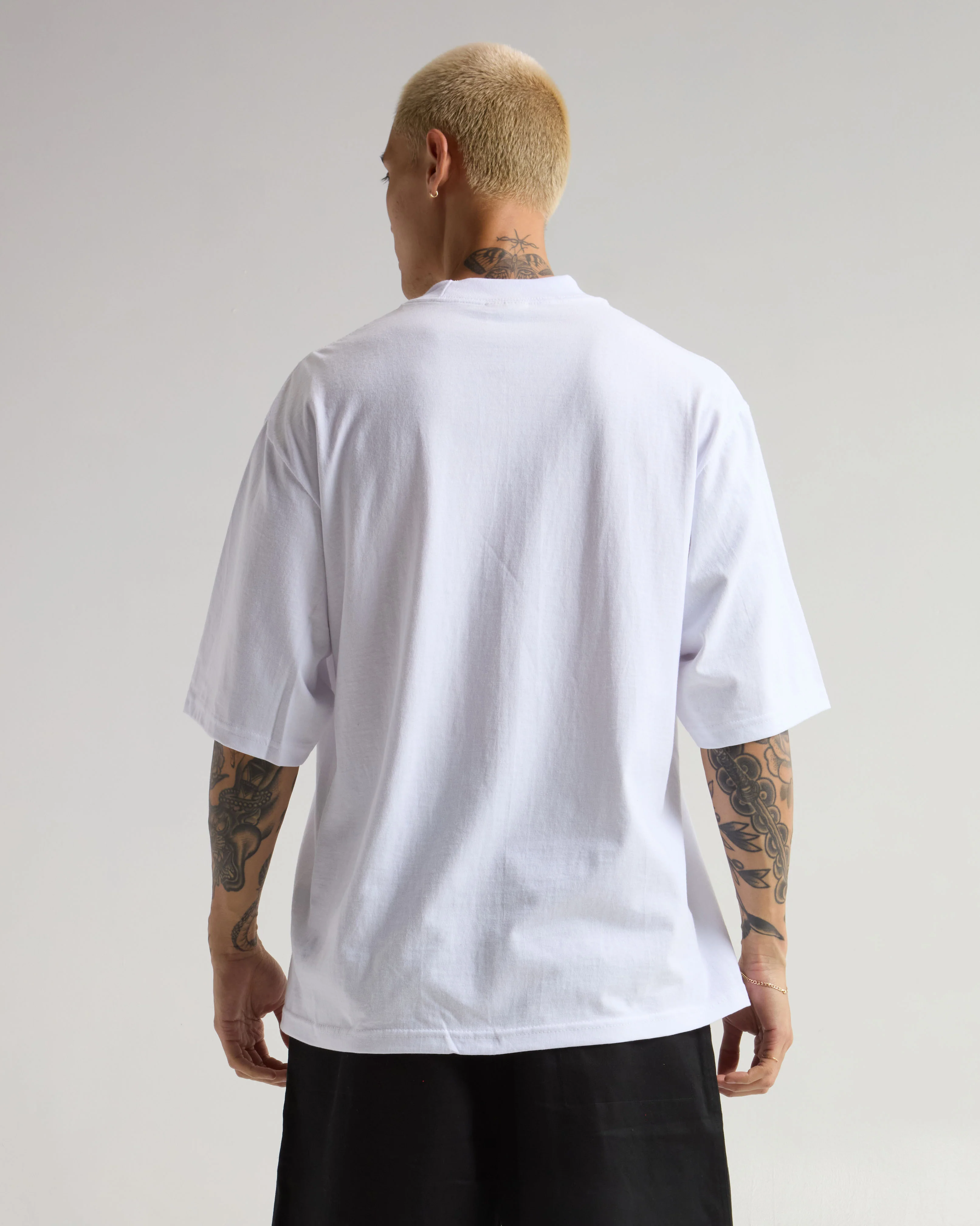 ShakaWear 7.5oz Max Heavyweight Oversized Tee - White